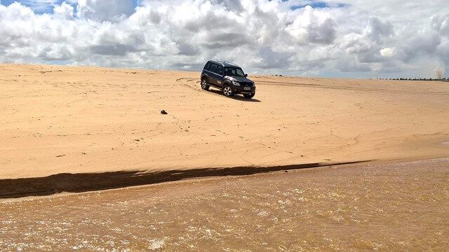 Dunas na Barra do Abiai