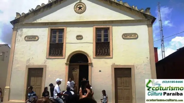 Passeio em Areia PB: visita do Teatro Minerva