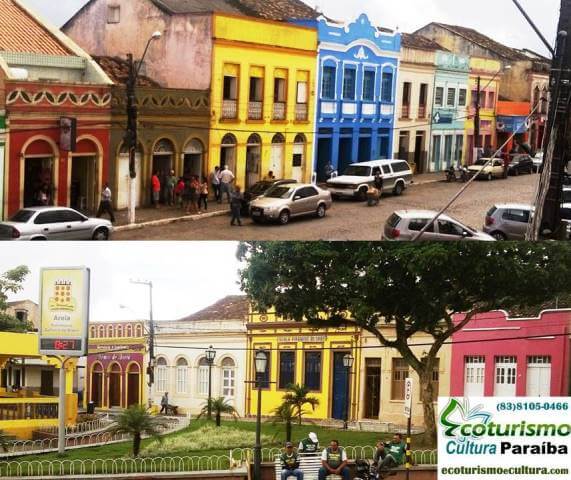 Areia PB turismo: a rua principal