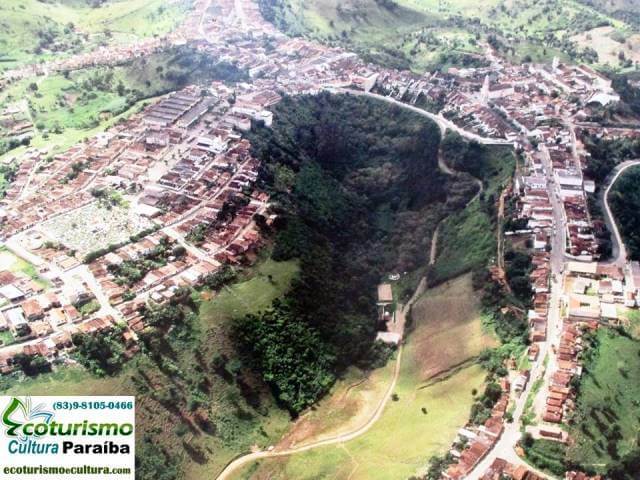 Passeios na Paraíba: vista aérea de Areia-PB