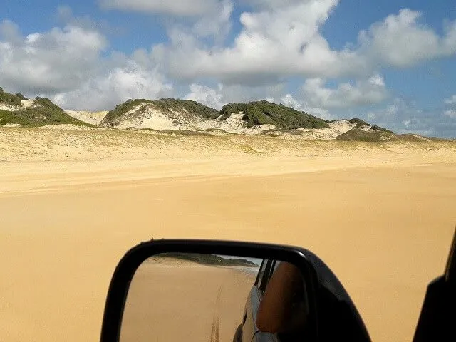 Da Barra de Camaratuba até a Praia de Sagi