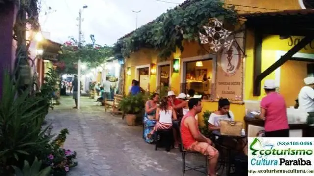 Os comercios da praia do Jacaré