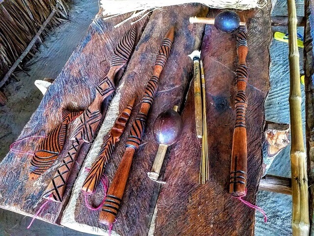 Aldeia indígena Potiguara: artesanato
