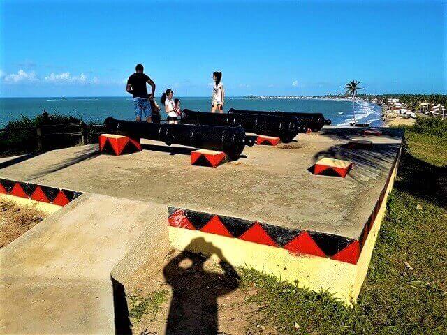 artilharia da Baia da Traíção PB