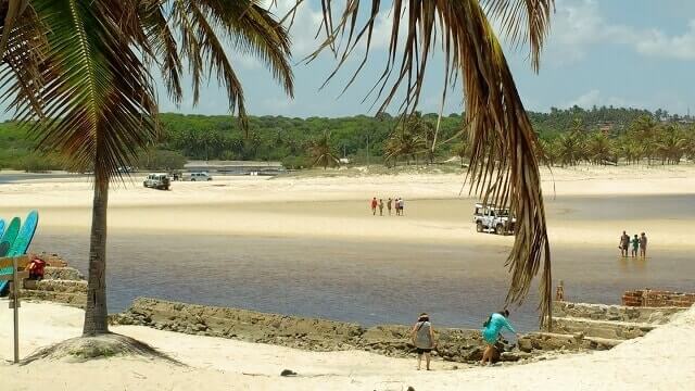 Lagoa em Barra do Cunhau