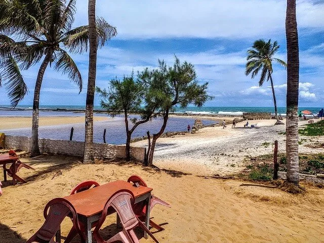 Sibauma, vista sobre o mar