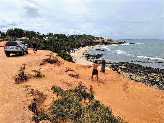 Praia do Amor em Pipa, vista por cima