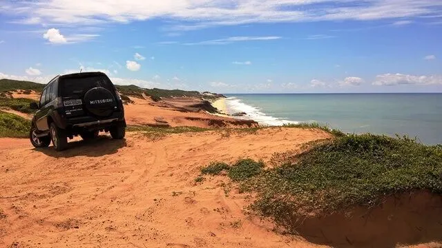 Pipa - RN, pelas trilhas de 4x4 Passeio de João Pessoa até Pipa