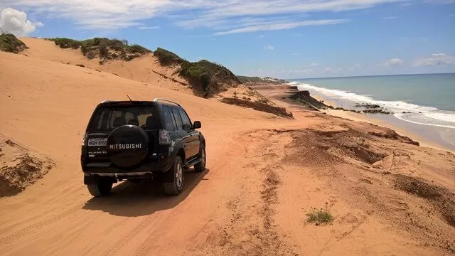 Pipa RN, pelas trilhas de 4x4, do lado das dunas