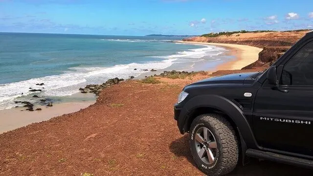 Pipa, pelas trilhas de 4x4: acima do chapadão