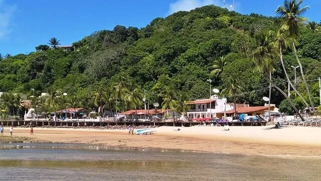 Praia de Pipa, moro acima da praia do centro