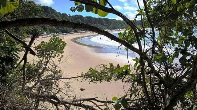 A praia do Santuário Ecológico de Pipa