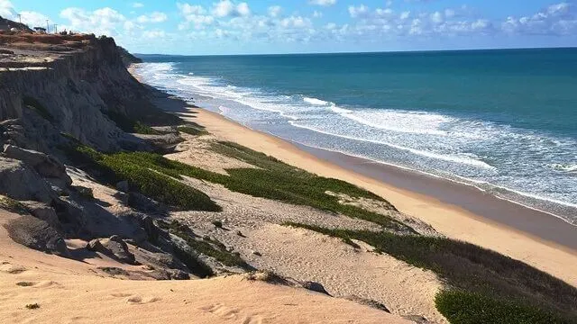 Acima da falésia, lado Tibault do Sul - RN