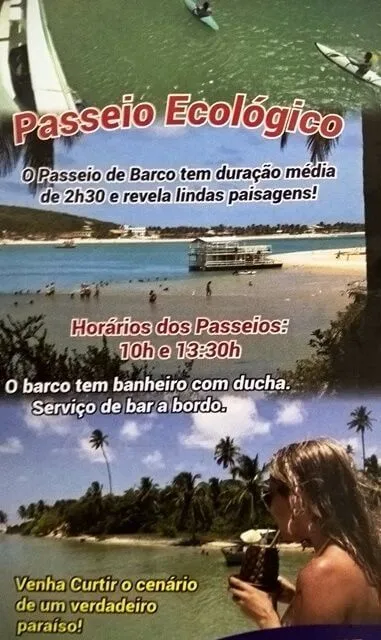 Barra do Cunhaú: Passeio ecológico de barco, com mangue e piscinas naturais