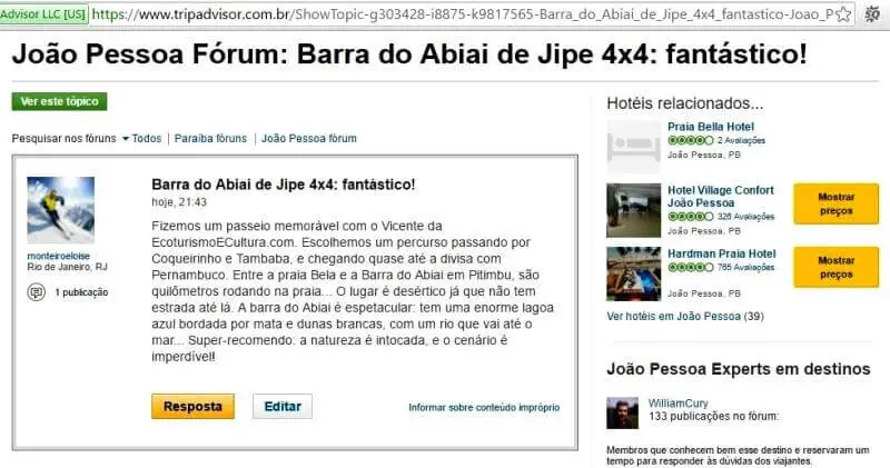 Barra do Abiaí de Jipe 4x4: fantástico Barra do Abiaí de Jipe 4x4: fantástico!