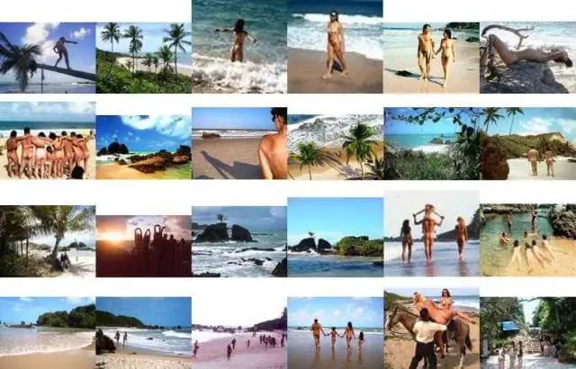 Praia naturista de Tambaba Praia de Tambaba João Pessoa: a parte naturista
