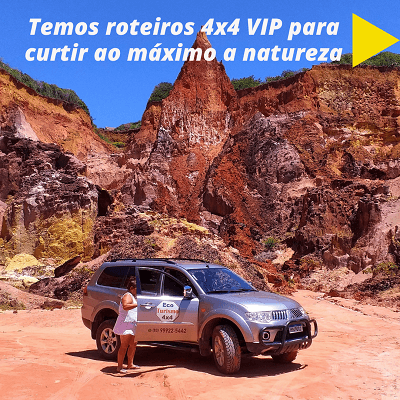 Temos roteiros 4x4 VIP para você curtir ao máximo a natureza