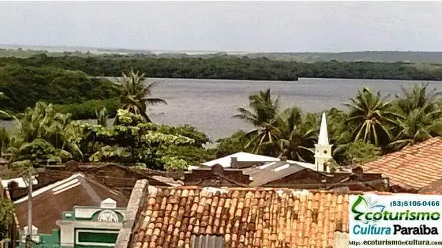 Vista do Centro histórico de João Pessoa sobre o rio sanhua Passeio centro historico Joao Pessoa: Vista do Centro histórico de João Pessoa | City tour de João Pessoa