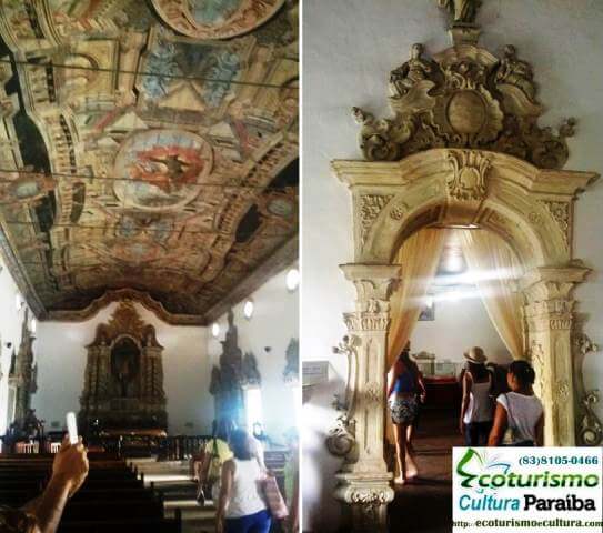 o que fazer em João Pessoa: a Igreja e Conjunto São Francisco, detalhes do interior