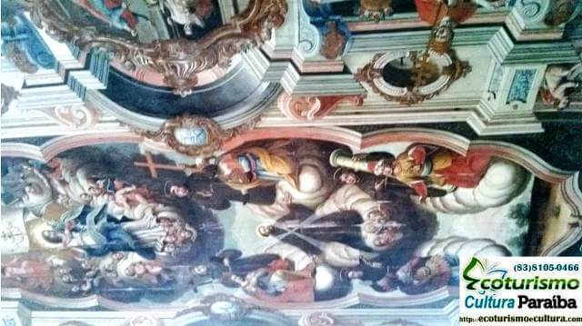 o que fazer em Joao Pessoa: Igreja e Conjunto São Francisco, pinturas com efeito 3 dimensões