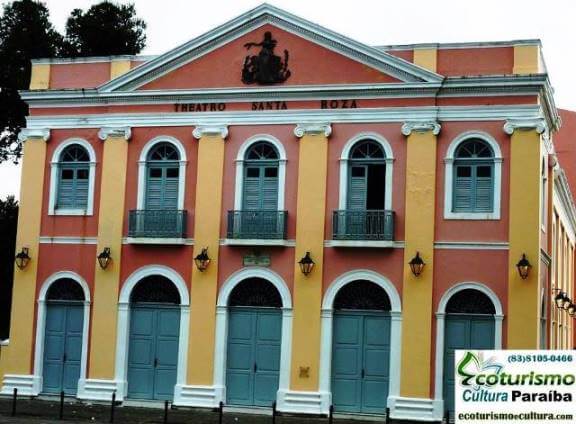 pontos turisticos em Joao Pessoa: o Teatro Santa Roza