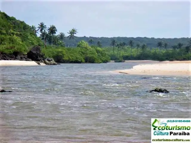 O rio Miriri (praias de João Pessoa litoral norte)