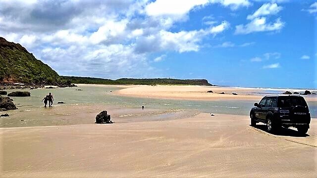Praias litoral norte Paraiba: a Barra do Miriri