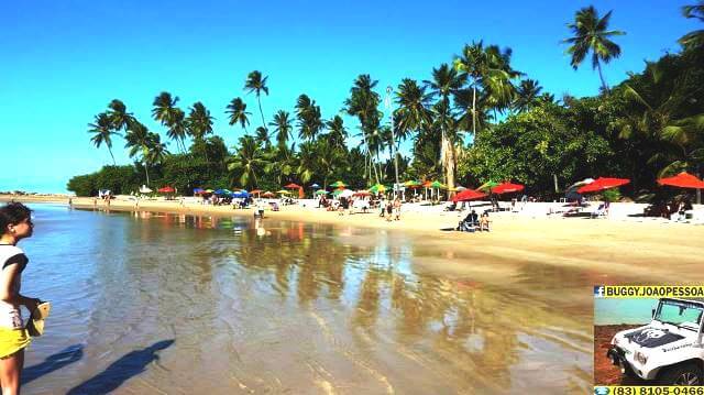 Passeio coqueirinho Joao Pessoa: as águas cristalinas