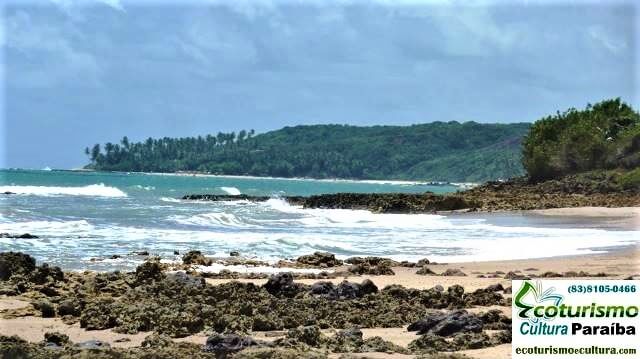 Praia de Carapibus: vista do lado de Coqueiriho