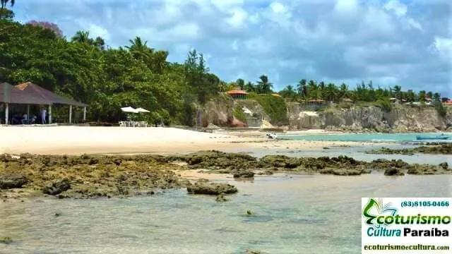 Vista da praia de Carapibus (praias da Paraíba)