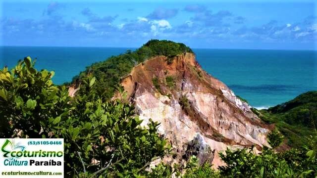 Mirante do cânion de Coqueirinho, litoral sul da Paraiba