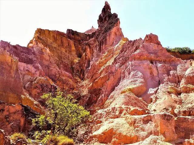 Litoral sul de João Pessoa: Canyon de Coqueirinho, vista do pico
