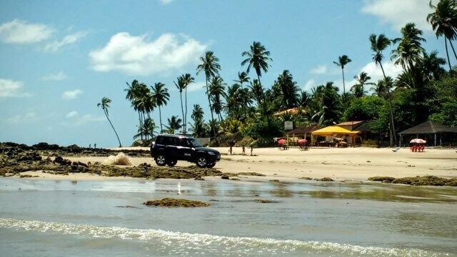 Praias da Paraíba: Piscinas naturais da praia de Carapibus