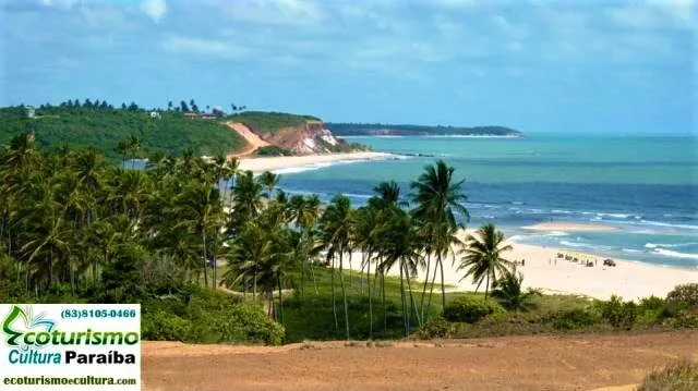 Barra do Gramame: mirante Mirante da Barra do Gramame, litoral sul de João Pessoa