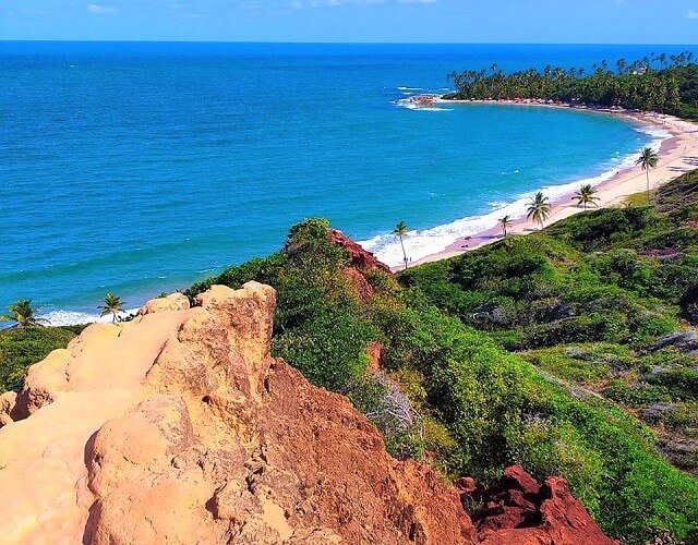 Mirante Dedo de Deus Coqueirinho, litoral sul de João Pessoa