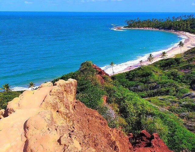 Dedo de Deus: acima de Coqueirinho Mirante Dedo de Deus Coqueirinho, acima do dedo, litoral sul de João Pessoa
