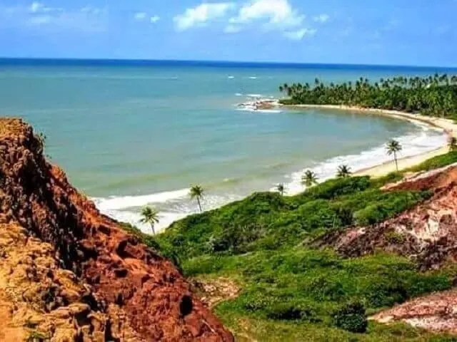Passeio coqueirinho Joao Pessoa: mirante acima da prainha